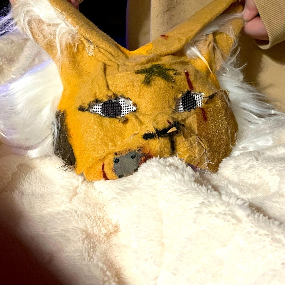 Clown Kitty Therian Cat Mask
